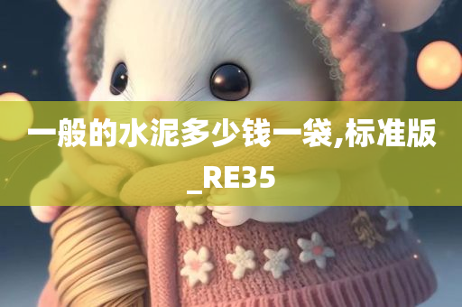 一般的水泥多少钱一袋,标准版_RE35