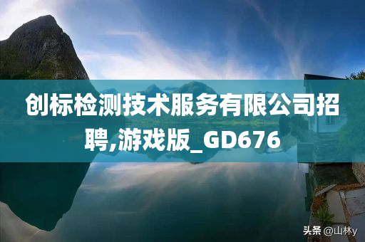 创标检测技术服务有限公司招聘,游戏版_GD676