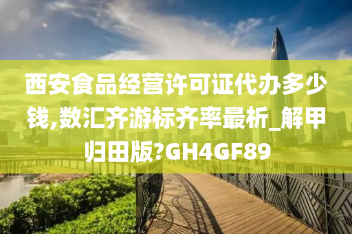 西安食品经营许可证代办多少钱,数汇齐游标齐率最析_解甲归田版?GH4GF89