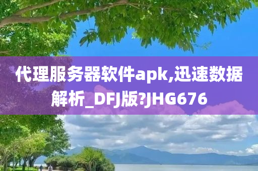 代理服务器软件apk,迅速数据解析_DFJ版?JHG676