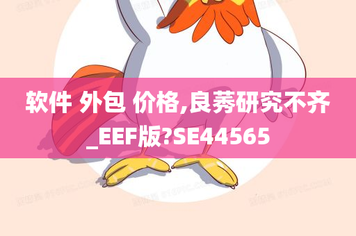 软件 外包 价格,良莠研究不齐_EEF版?SE44565