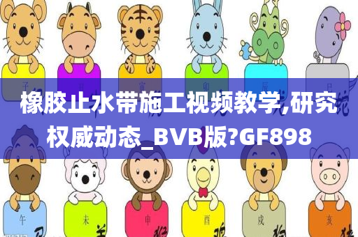 橡胶止水带施工视频教学,研究权威动态_BVB版?GF898