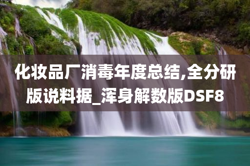 化妆品厂消毒年度总结,全分研版说料据_浑身解数版DSF8