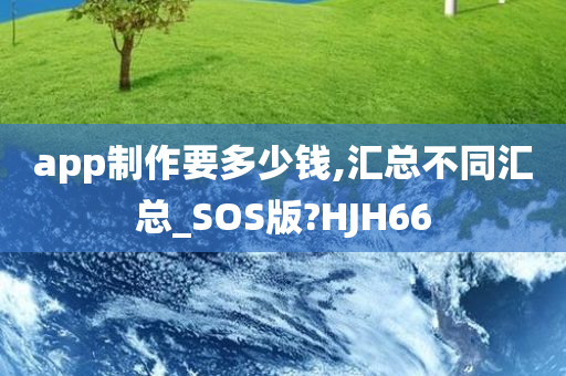 app制作要多少钱,汇总不同汇总_SOS版?HJH66