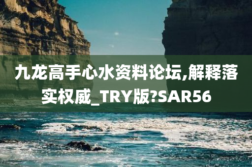 九龙高手心水资料论坛,解释落实权威_TRY版?SAR56