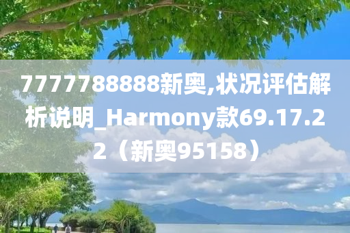 7777788888新奥,状况评估解析说明_Harmony款69.17.22（新奥95158）