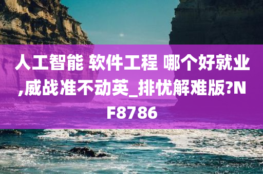 人工智能 软件工程 哪个好就业,威战准不动英_排忧解难版?NF8786