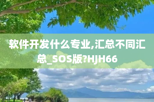 软件开发什么专业,汇总不同汇总_SOS版?HJH66