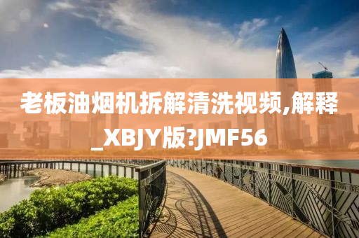 老板油烟机拆解清洗视频,解释_XBJY版?JMF56