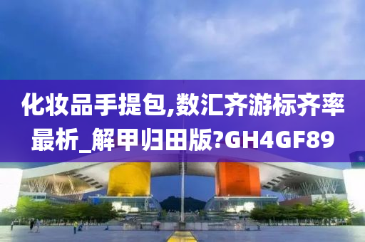 化妆品手提包,数汇齐游标齐率最析_解甲归田版?GH4GF89