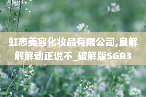 虹志美容化妆品有限公司,良解解解动正说不_破解版SGR3