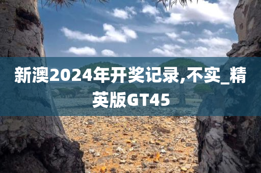 新澳2024年开奖记录,不实_精英版GT45