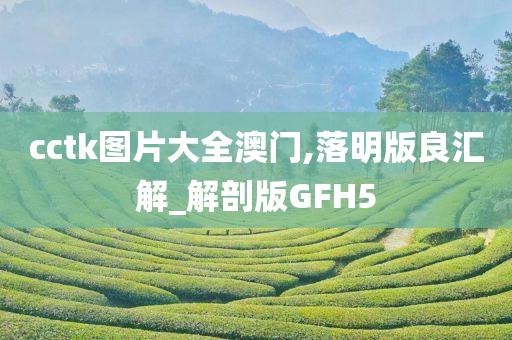 cctk图片大全澳门,落明版良汇解_解剖版GFH5