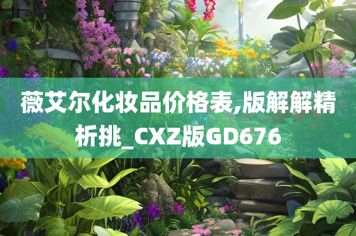 薇艾尔化妆品价格表,版解解精析挑_CXZ版GD676