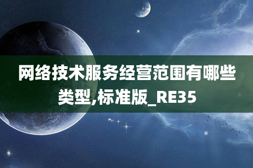 网络技术服务经营范围有哪些类型,标准版_RE35