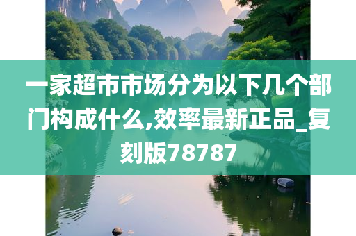 一家超市市场分为以下几个部门构成什么,效率最新正品_复刻版78787