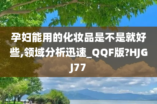 孕妇能用的化妆品是不是就好些,领域分析迅速_QQF版?HJGJ77