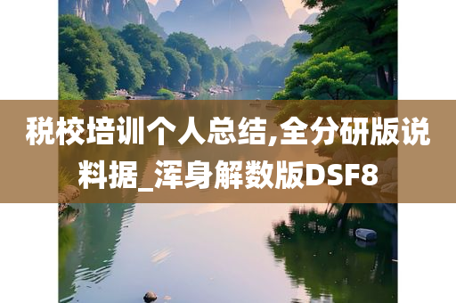 税校培训个人总结,全分研版说料据_浑身解数版DSF8