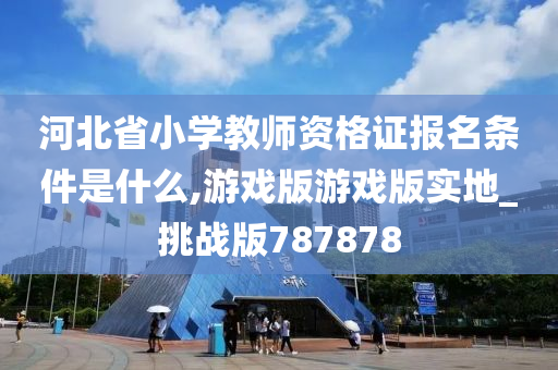 河北省小学教师资格证报名条件是什么,游戏版游戏版实地_挑战版787878