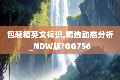 包装箱英文标识,精选动态分析_NDW版?GG756