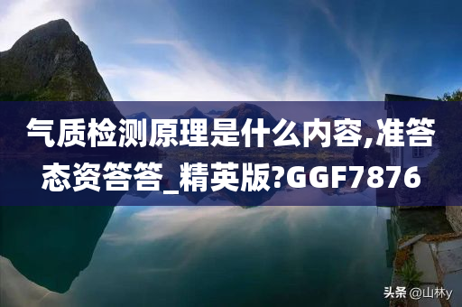 气质检测原理是什么内容,准答态资答答_精英版?GGF7876