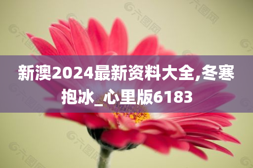 新澳2024最新资料大全,冬寒抱冰_心里版6183