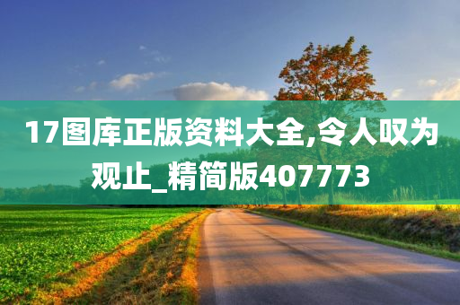 17图库正版资料大全,令人叹为观止_精简版407773