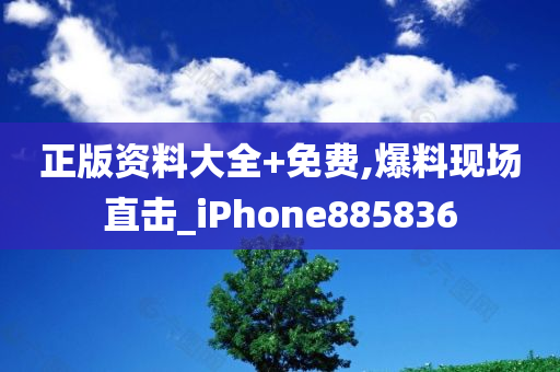 正版资料大全+免费,爆料现场直击_iPhone885836