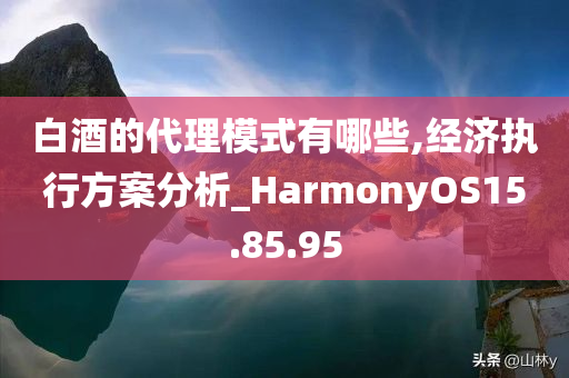 白酒的代理模式有哪些,经济执行方案分析_HarmonyOS15.85.95