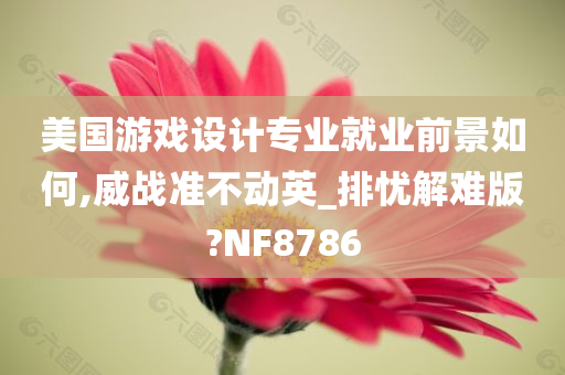 美国游戏设计专业就业前景如何,威战准不动英_排忧解难版?NF8786