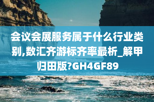 会议会展服务属于什么行业类别,数汇齐游标齐率最析_解甲归田版?GH4GF89