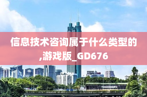 信息技术咨询属于什么类型的,游戏版_GD676