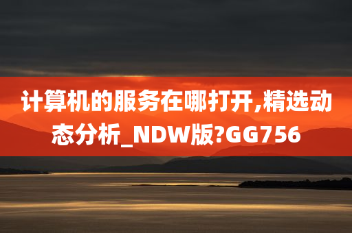 计算机的服务在哪打开,精选动态分析_NDW版?GG756