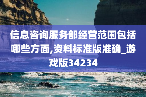 信息咨询服务部经营范围包括哪些方面,资料标准版准确_游戏版34234