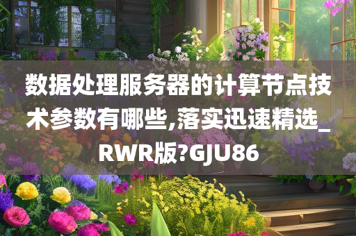 数据处理服务器的计算节点技术参数有哪些,落实迅速精选_RWR版?GJU86