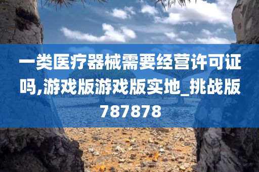 一类医疗器械需要经营许可证吗,游戏版游戏版实地_挑战版787878