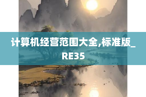 计算机经营范围大全,标准版_RE35