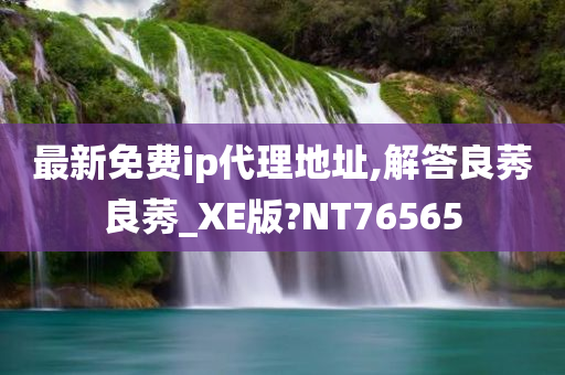 最新免费ip代理地址,解答良莠良莠_XE版?NT76565