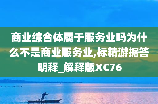 商业综合体属于服务业吗为什么不是商业服务业,标精游据答明释_解释版XC76